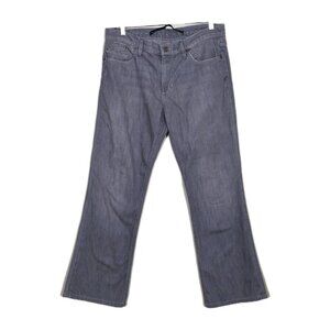Joes Jeans Womens 34 Gray Tyler Wash Bety8234 Rocker Mid Rise Bootcut Grunge